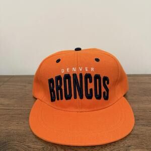 Denver Broncos Orange Snapback Budweiser NFL Hat Men’s